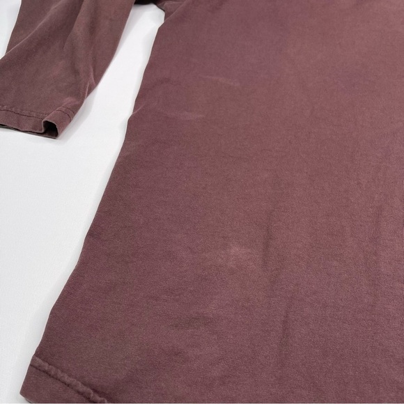 Vintage Mishi Top Lagenlook Tee Brown Boho Bohemian Hippie Minimalist Neurtral - Picture 13 of 13